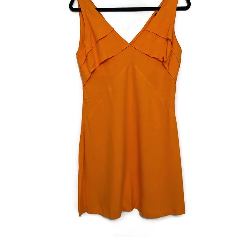 Zara Vibrant Orange mini sundress size medium